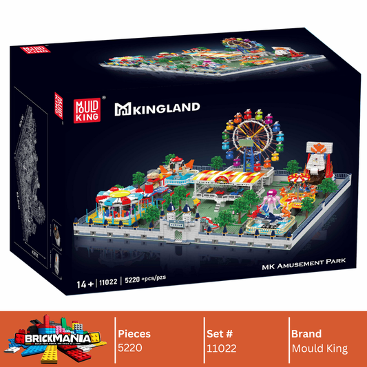 Mould King 11022 Architecture Large Amusement Park Building Toy Set | 5220 PCS