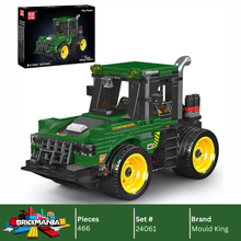 Mould King 24061 Farm Tractor Building Toy Set | 466 Pcs