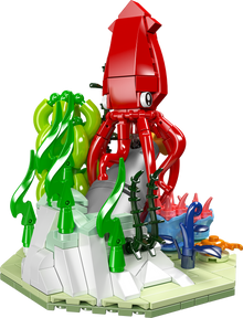 Mould King 10174 Creative Ocean Deep Sea Squid Scene Building Toy Set | 416 PCS