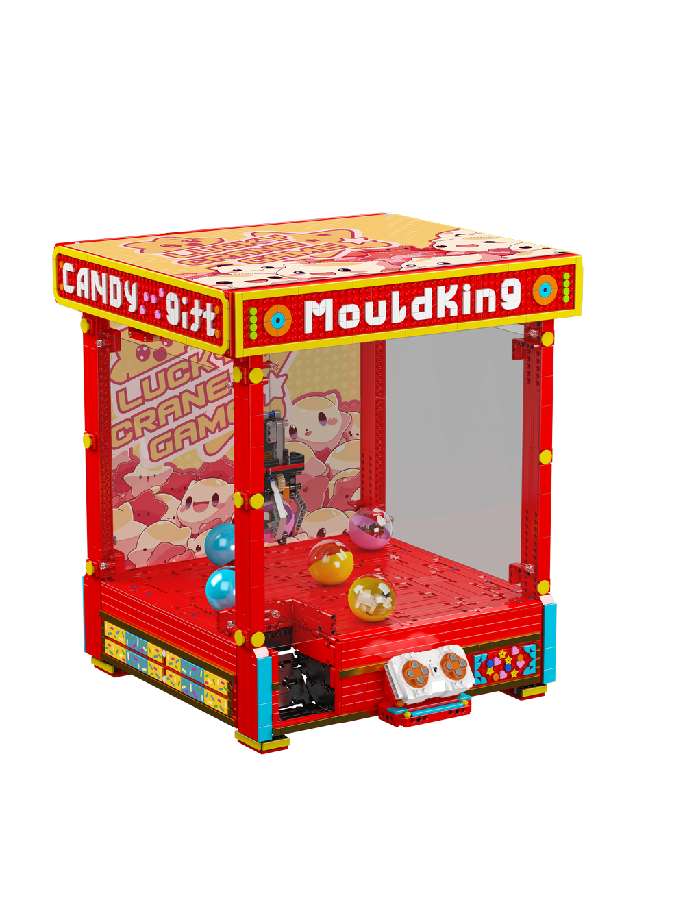 Mould King 10189 Remote Controlled Claw Machine Building Toy Set | 2922 PCS