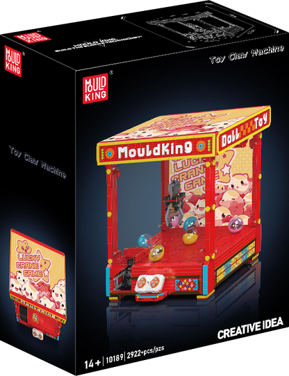 Mould King 10189 Remote Controlled Claw Machine Building Toy Set | 2922 PCS