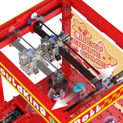 Mould King 10189 Remote Controlled Claw Machine Building Toy Set | 2922 PCS