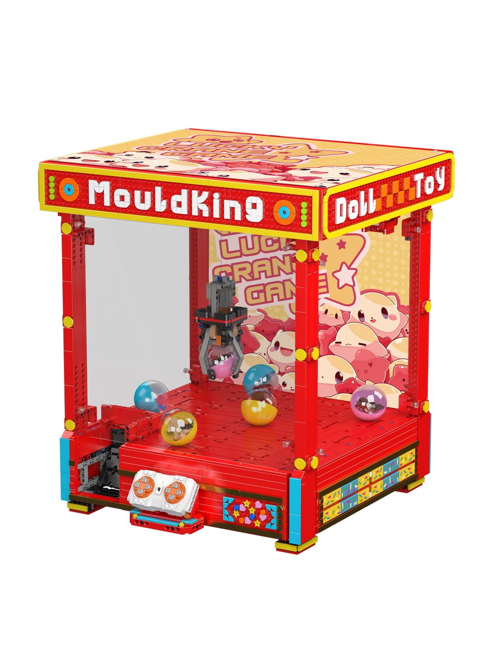 Mould King 10189 Remote Controlled Claw Machine Building Toy Set | 2922 PCS