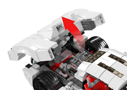 Mould King 10196 Italian Hypercar  Building Toy Set | 1423 PCS