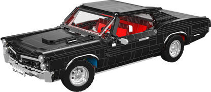 Mould King 10199 Wheels GTO Classic Muscle Car Model Building Toy Set | 1563 PCS