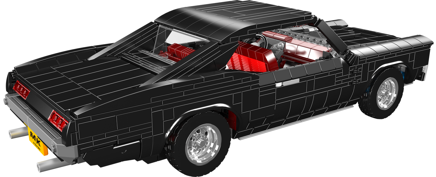 Mould King 10199 Wheels GTO Classic Muscle Car Model Building Toy Set | 1563 PCS