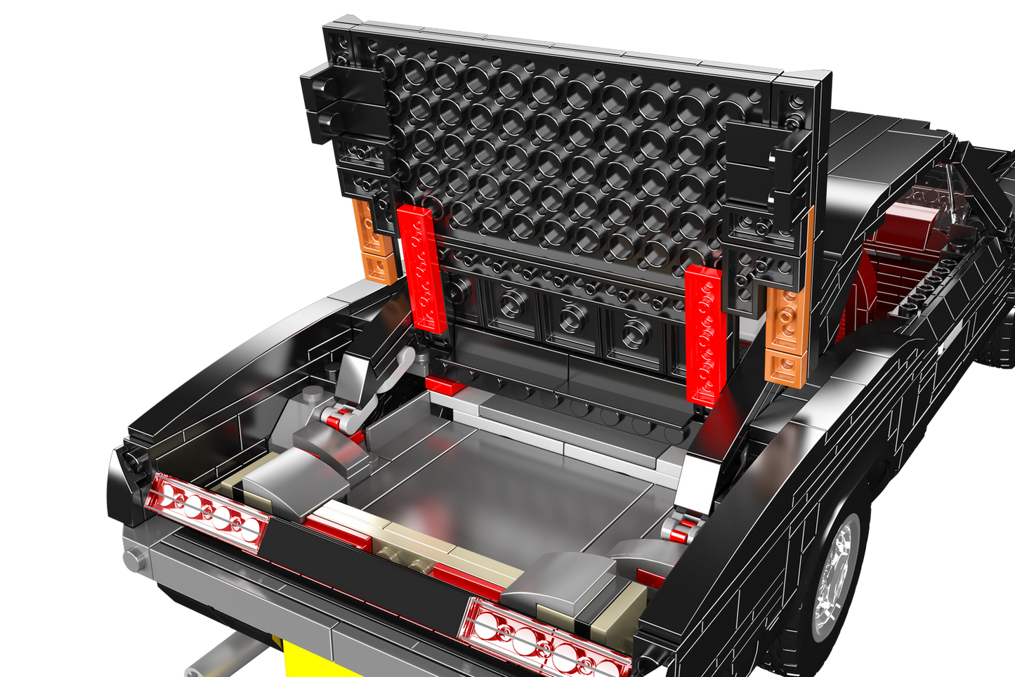 Mould King 10199 Wheels GTO Classic Muscle Car Model Building Toy Set | 1563 PCS