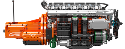 Mould King 10200  Inline-6 Truck Engine & Transmission Building Toy Set | 3236 PCS