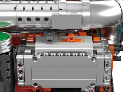 Mould King 10200  Inline-6 Truck Engine & Transmission Building Toy Set | 3236 PCS