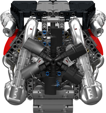 Mould King 10203 Motorized BMW M3 E92 V8 engine & gearbox Building Toy Set | 1169 PCS