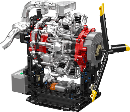 Mould King 10211 Radial Aviation Engine Building Toy Set | 1147 PCS