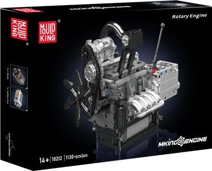 Mould King 10212 Motorized Mazda Rotary Engine Model Building Toy Set | 1130 PCS