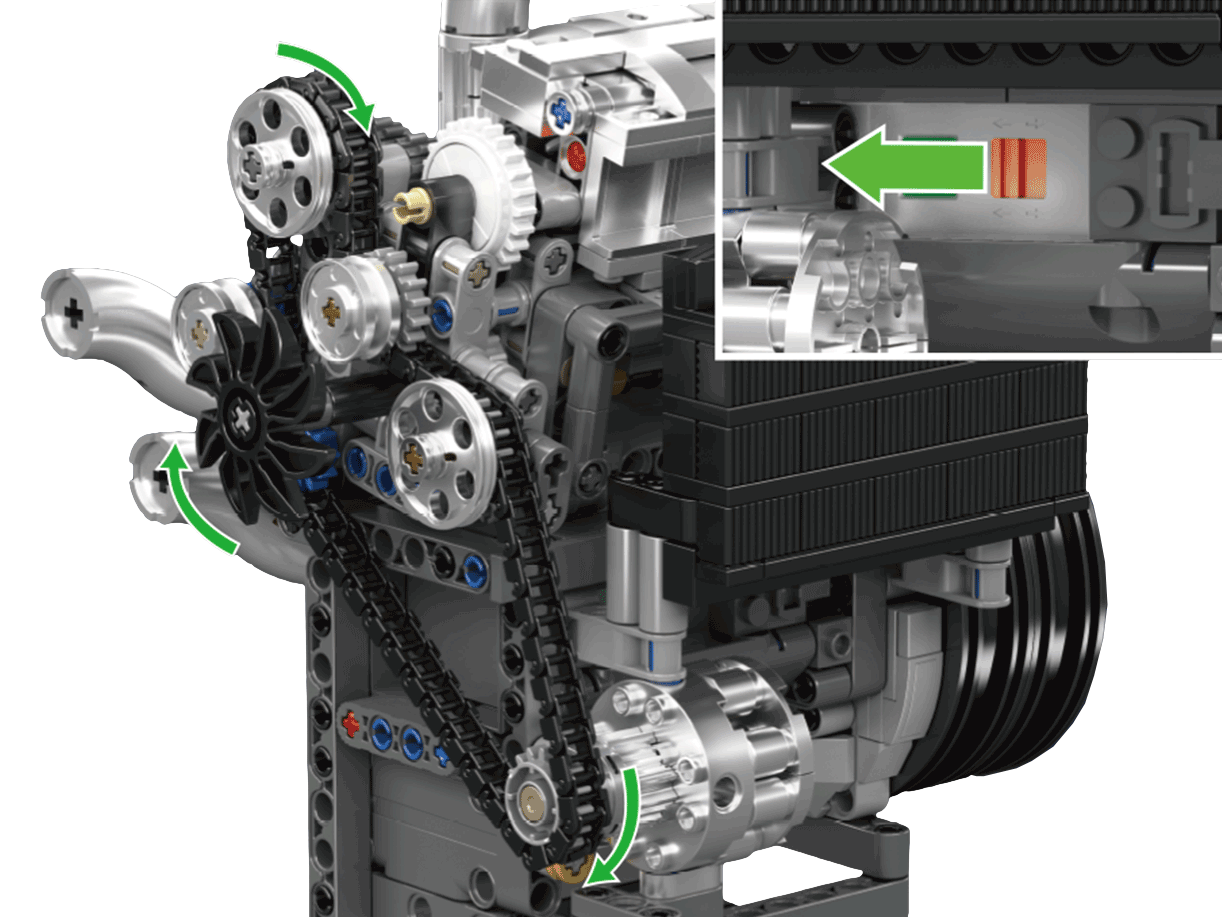 Mould King 10215 Koenig Supercar Engine Building Toy Set | 739 PCS