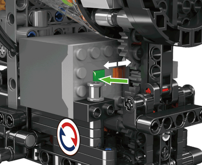 Mould King 10216 Turbojet Engine Mechanical Model Building Toy Set | 1214 PCS