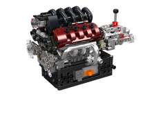 Mould King 10227 Motorized V8 Engine with Transmission Building Toy Set | 787 PCS