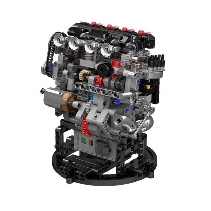 Mould King 10234 Motorized VTEC Engine Model Building Toy Set | 772 PCS