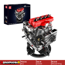 Mould King 10235 Motorized 4G63T Turbocharged Inline-Four Engine Building Toy Set | 811 PCS