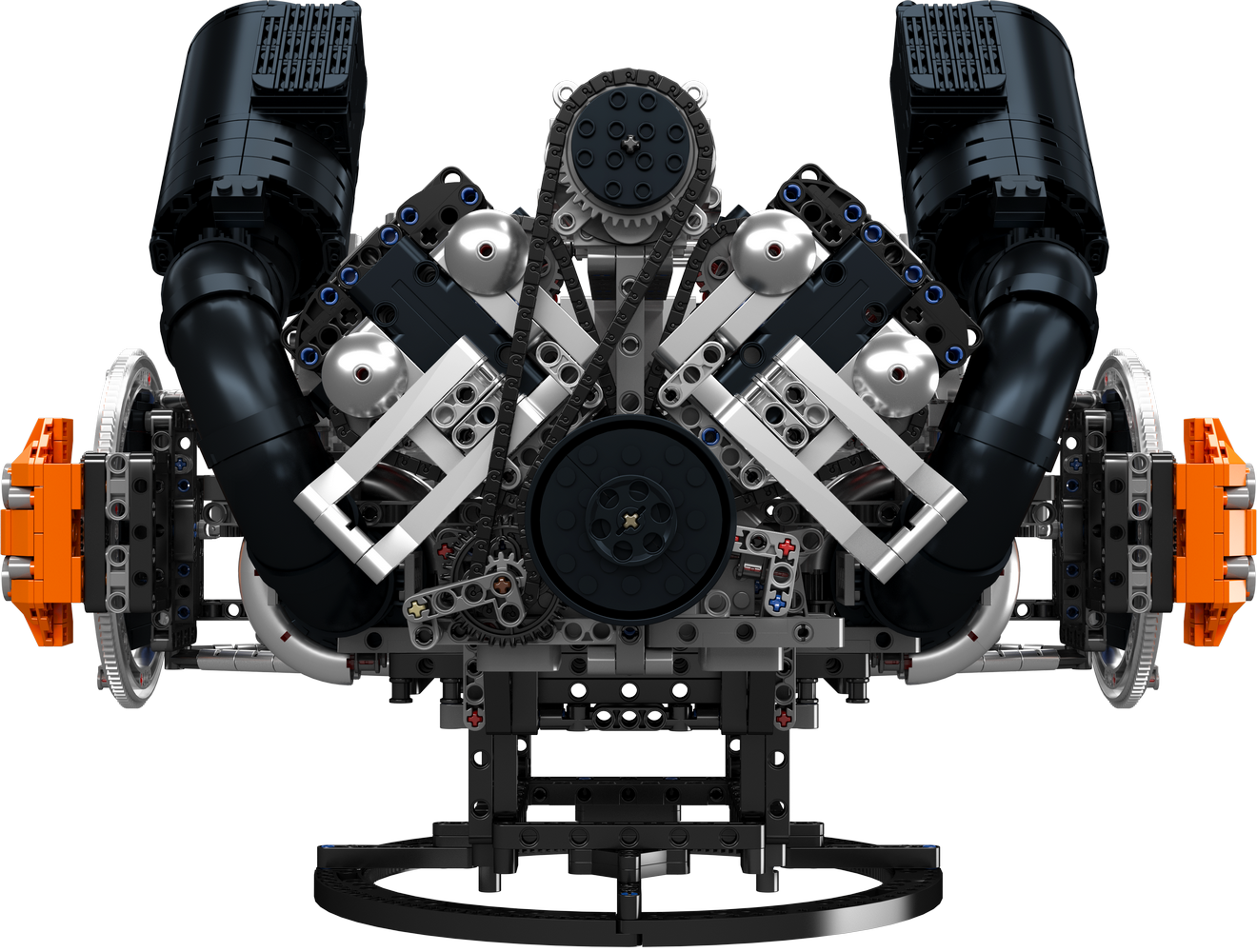 Mould King 10248 JZK V8 Hyper Engine Building Toy Set | 3192 PCS