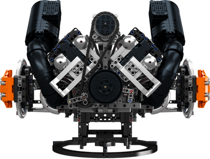 Mould King 10248 JZK V8 Hyper Engine Building Toy Set | 3192 PCS