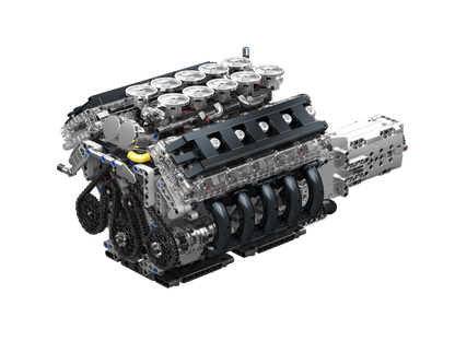 Mould King 10250 Motorized LFA V10 Engine Model Building Toy Set | 1834 PCS