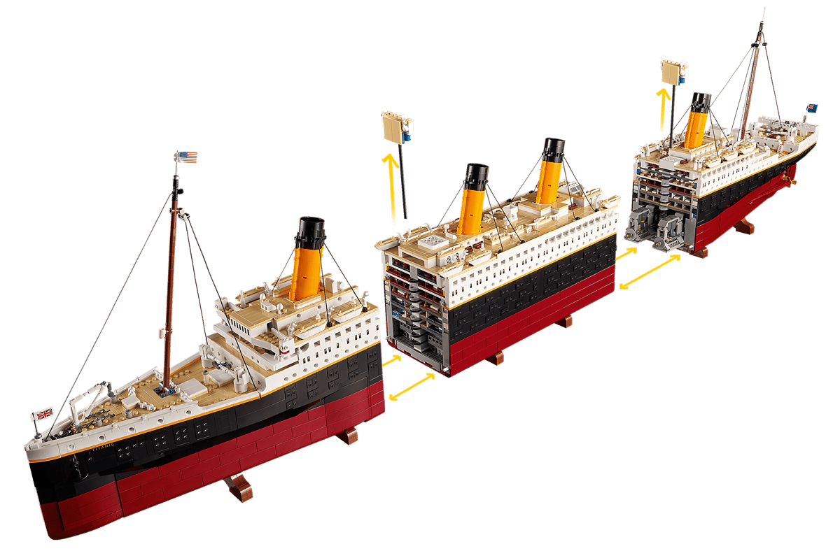 LEGO 10294 Icons Titanic | 9090 PCS