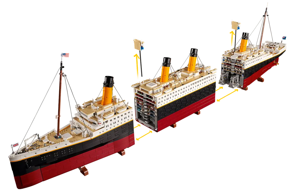 10294 Titanic | 9090 PCS