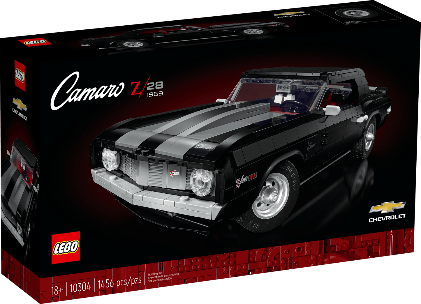 LEGO 10304 Icons Chevrolet Camaro Z28 | 1456 PCS | Retired