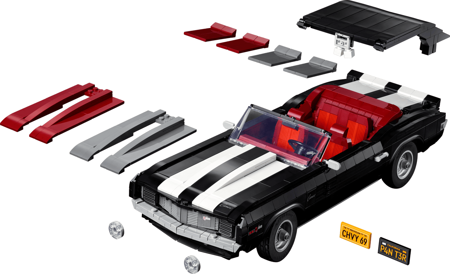 LEGO 10304 Icons Chevrolet Camaro Z28 | 1456 PCS | Retired