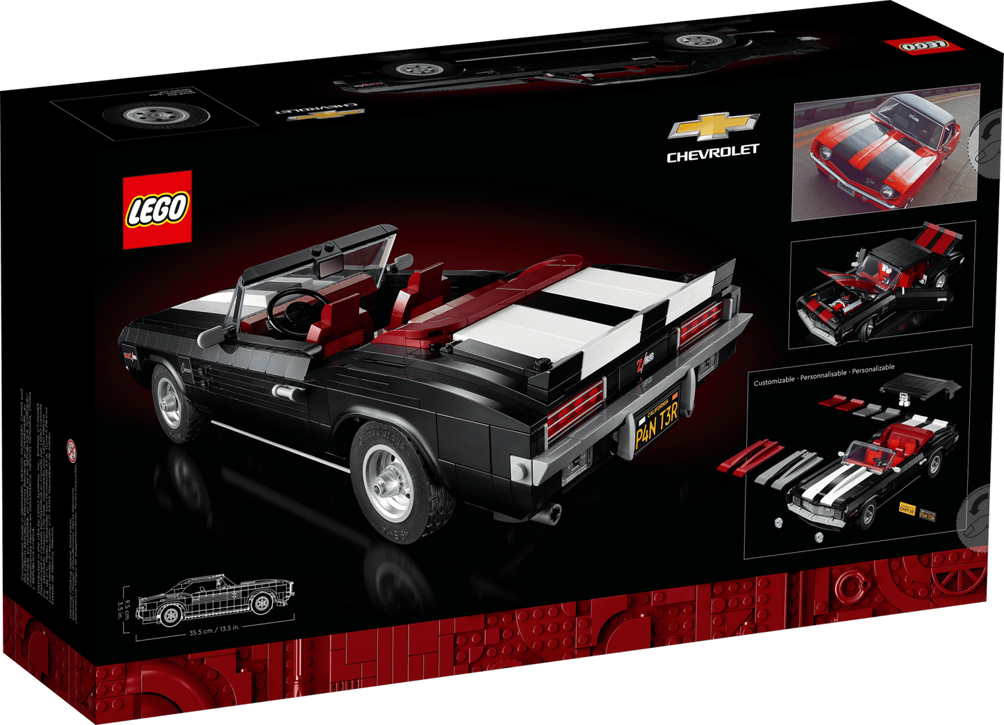 LEGO 10304 Icons Chevrolet Camaro Z28 | 1456 PCS | Retired