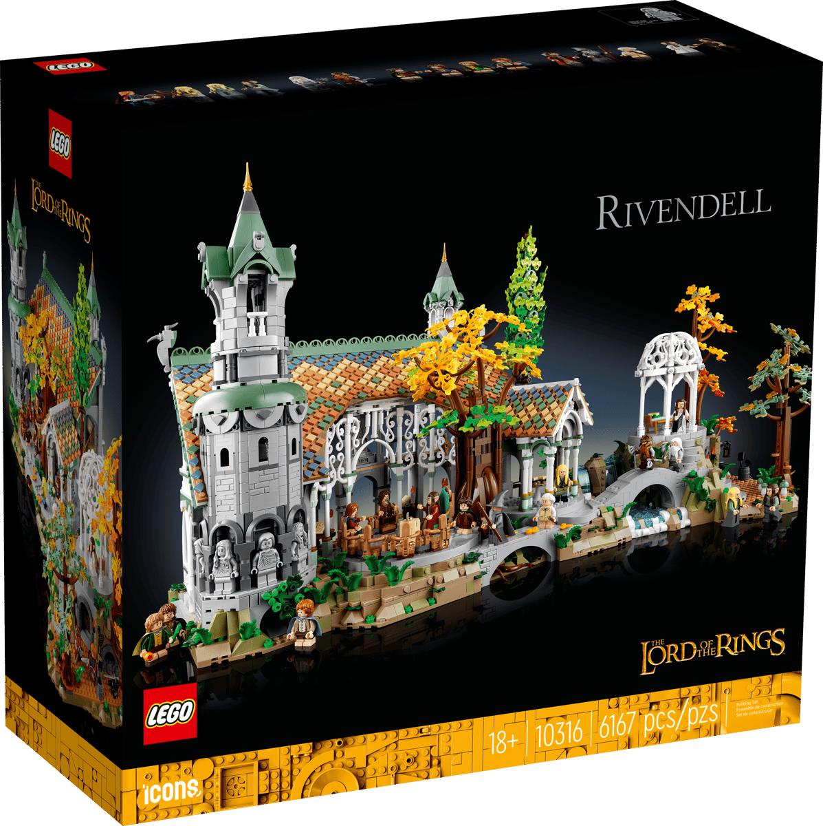 LEGO 10316 Icons THE LORD OF THE RINGS: RIVENDELL™ | 6167 PCS