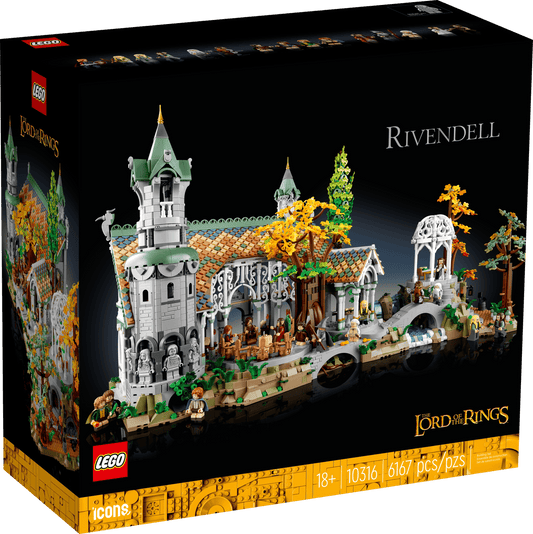 LEGO 10316 Icons THE LORD OF THE RINGS: RIVENDELL™ | 6167 PCS