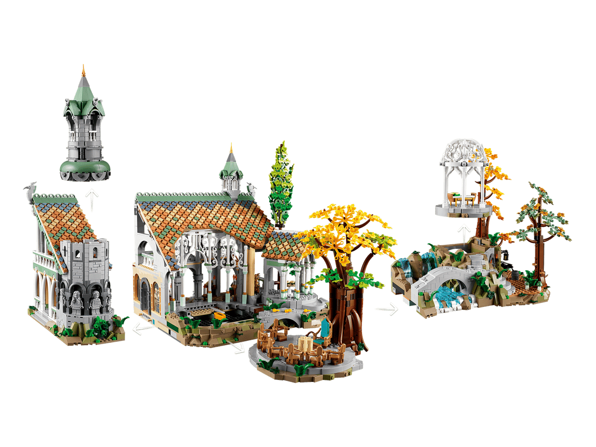 LEGO 10316 Icons THE LORD OF THE RINGS: RIVENDELL™ | 6167 PCS