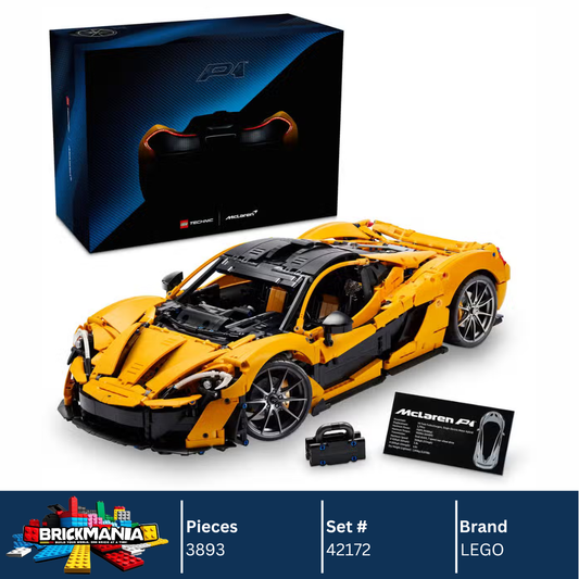 LEGO 42172 Technic McLaren P1™ | 3893 PCS