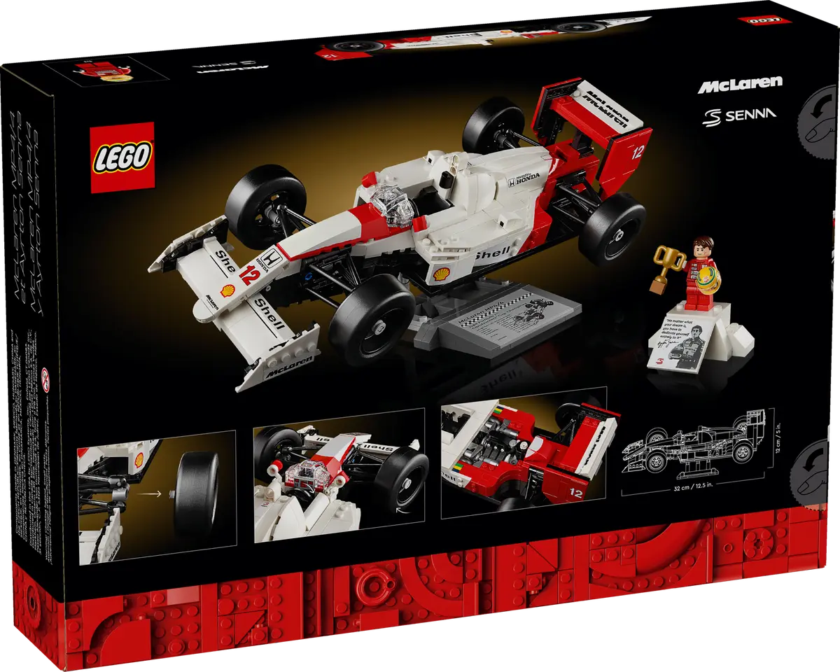 LEGO 10330 Icons McLaren MP4/4 & Ayrton Senna | 693 PCS