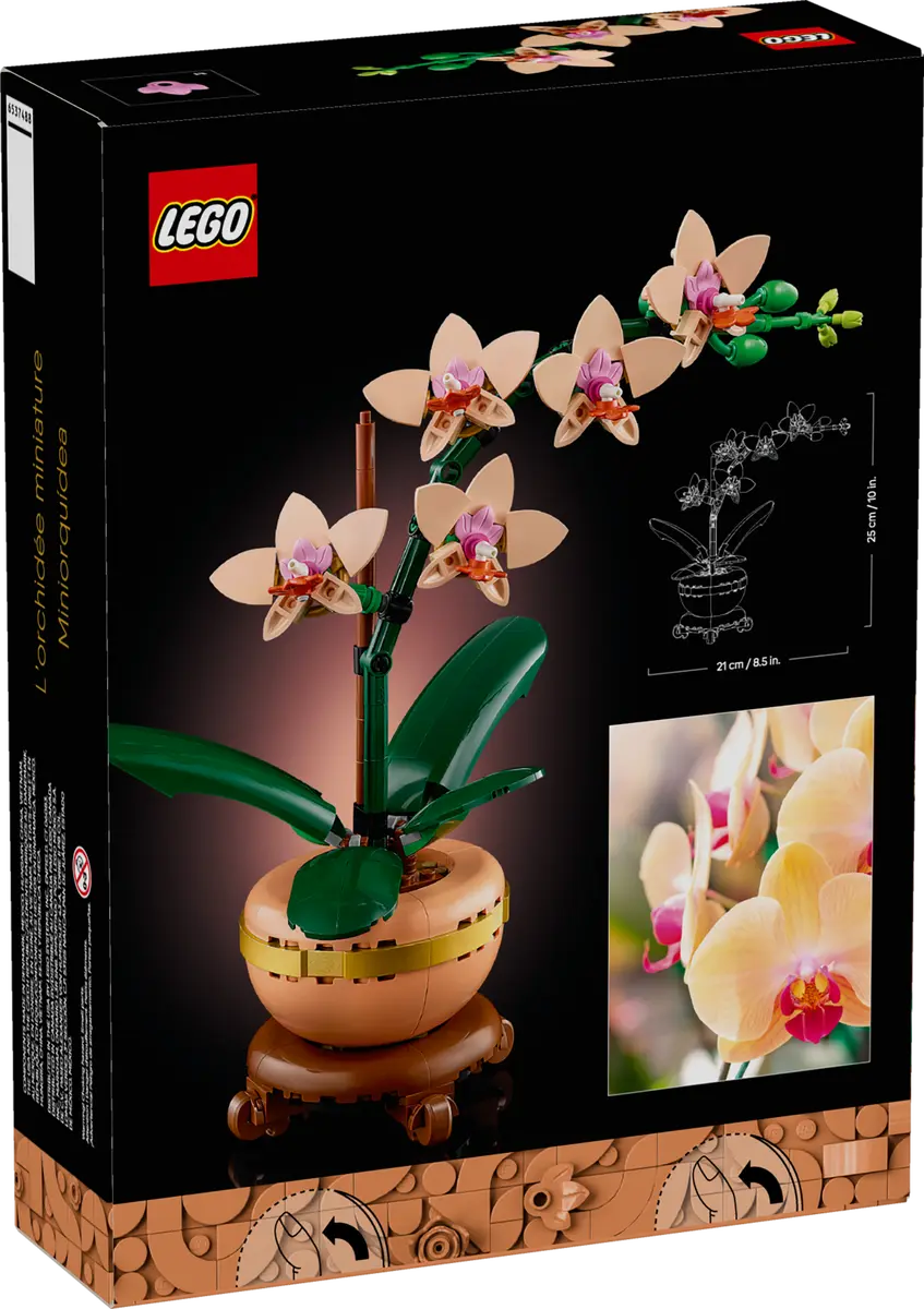LEGO 10343 Botanicals Mini Orchid | 274 PCS