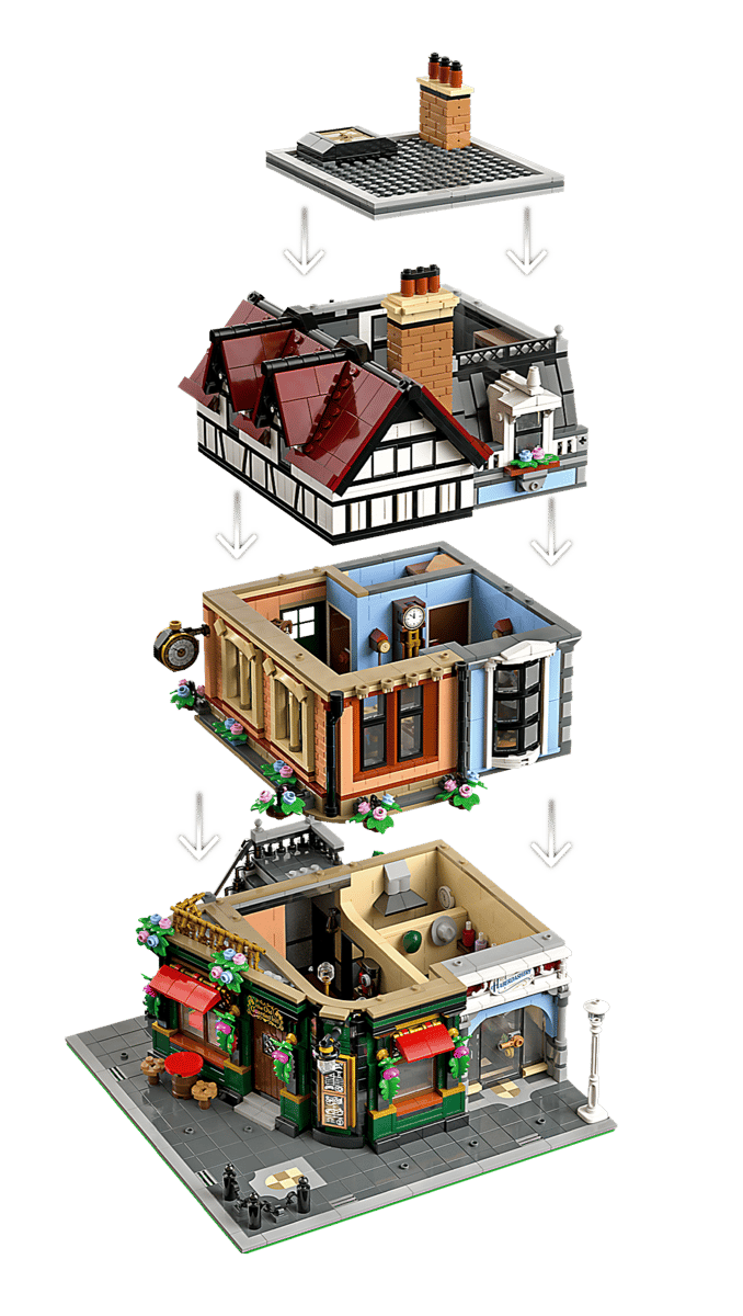 LEGO 10350 Icons Tudor Corner | 3266 PCS