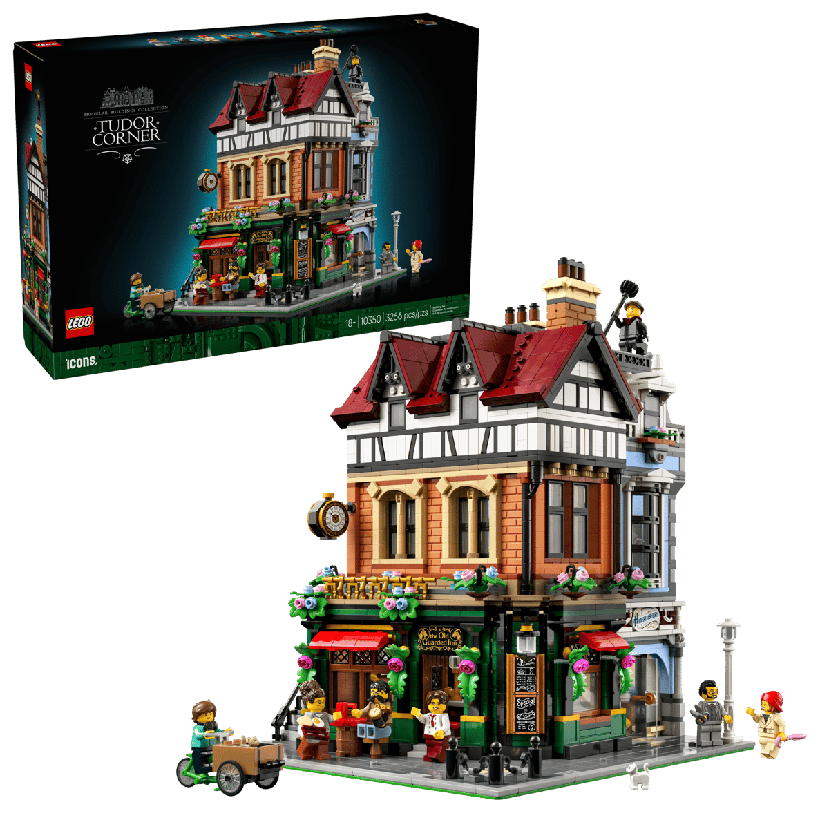 LEGO 10350 Icons Tudor Corner | 3266 PCS