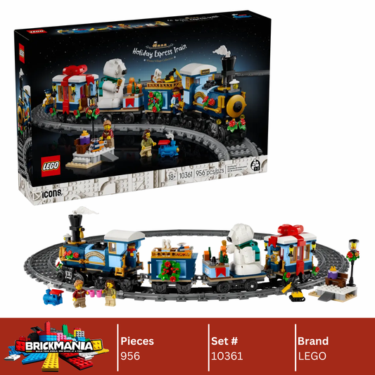 LEGO 10361 Icons Holiday Express Train | 956 PCS