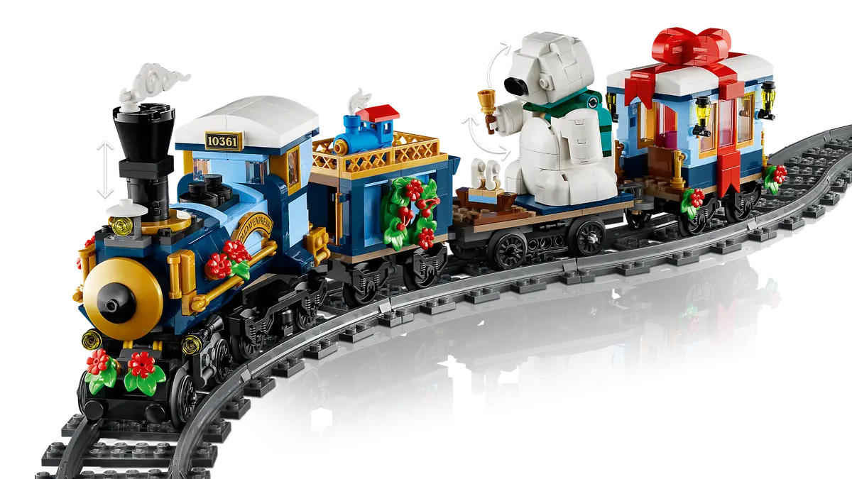 LEGO 10361 Icons Holiday Express Train | 956 PCS