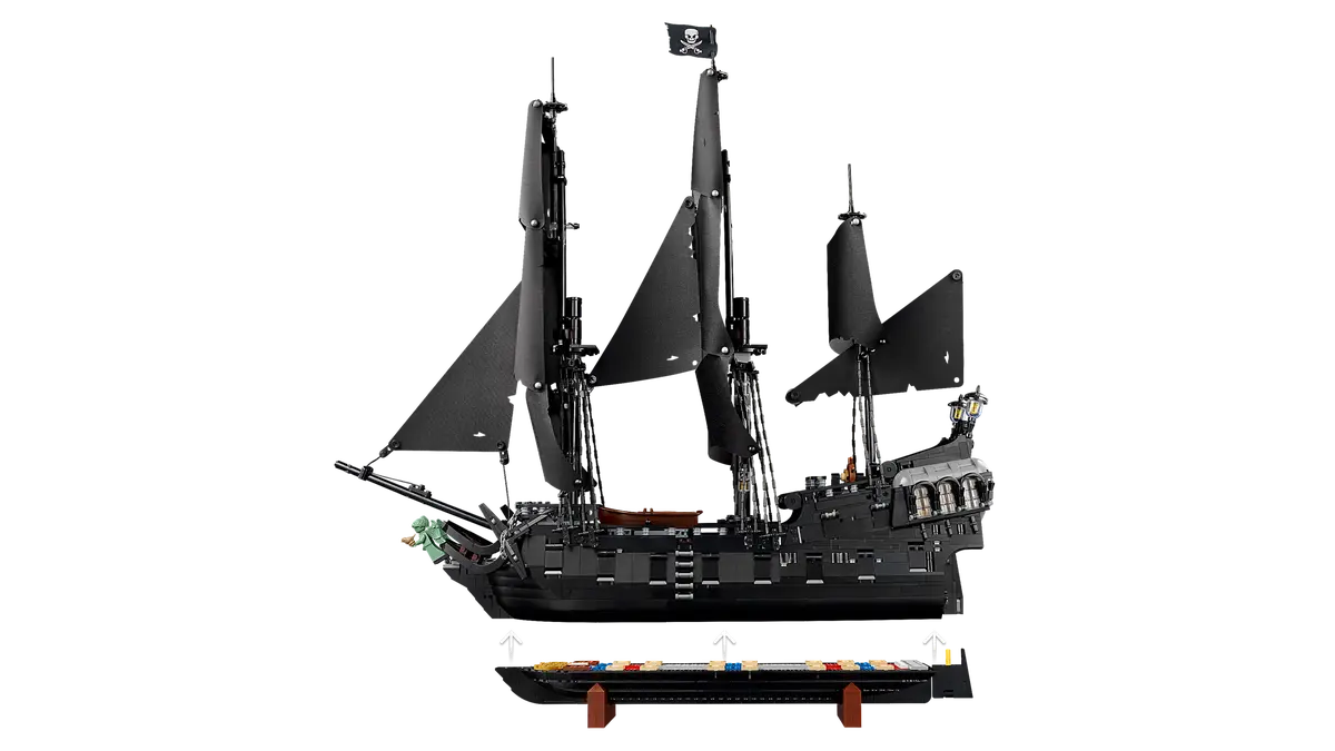 LEGO 10365 Icons Captain Jack Sparrow's Pirate Ship | 2862 PCS