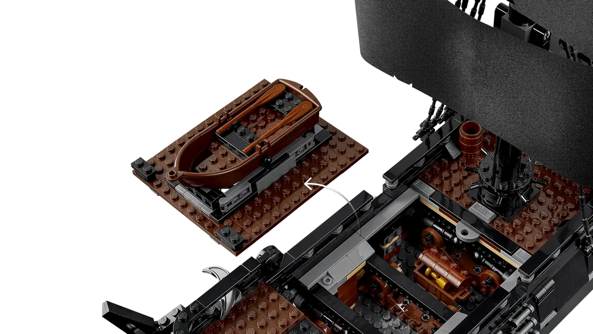 LEGO 10365 Icons Captain Jack Sparrow's Pirate Ship | 2862 PCS