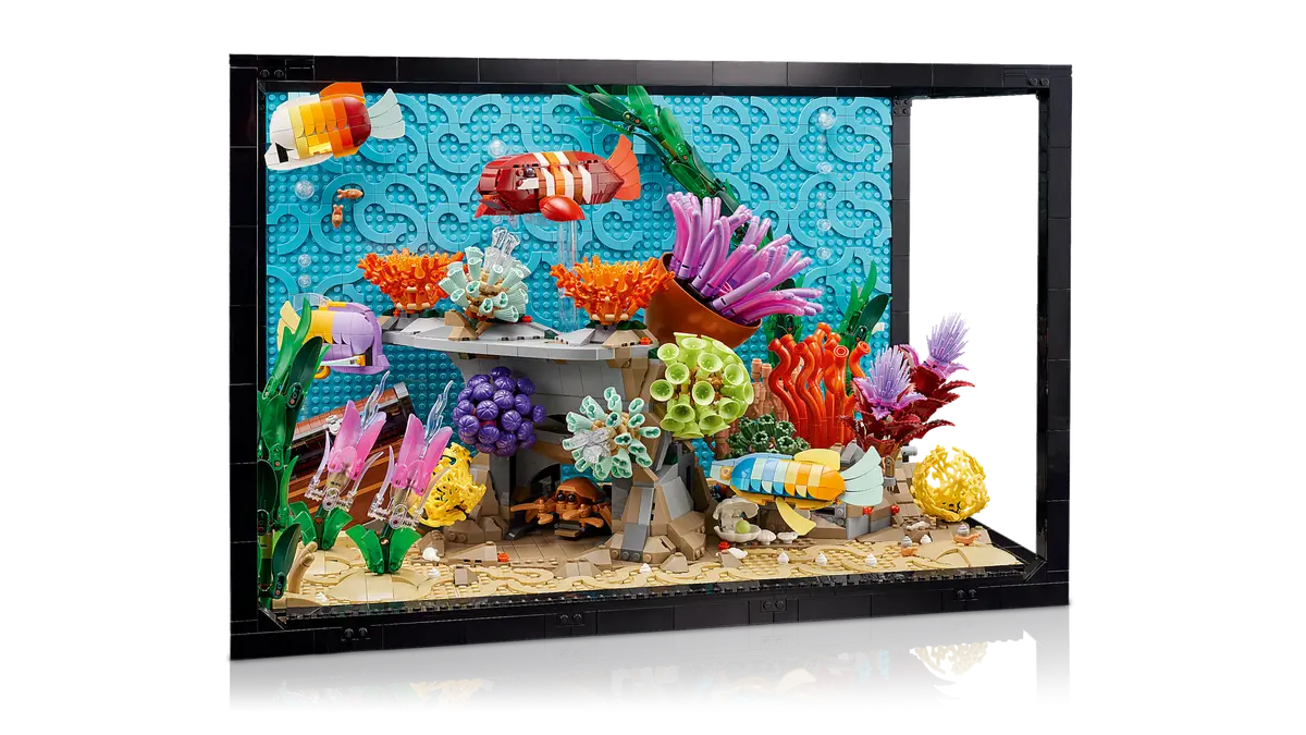 LEGO 10366 Icons Tropical Aquarium | 4154 PCS