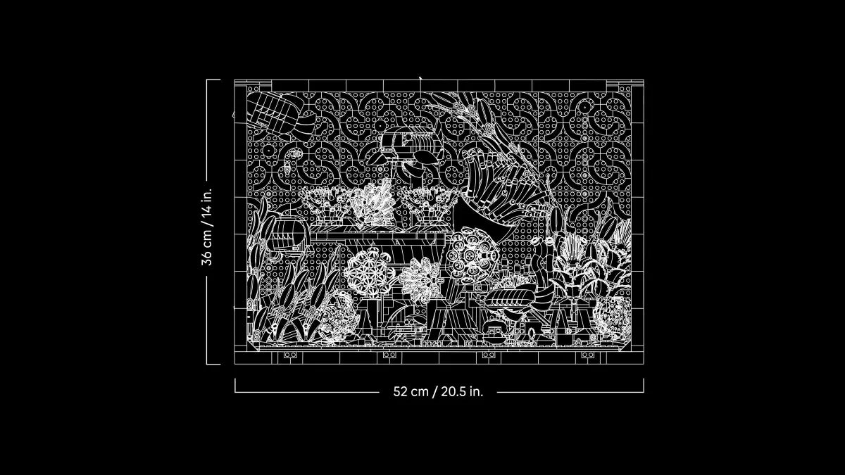 10366 Tropical Aquarium | 4154 PCS