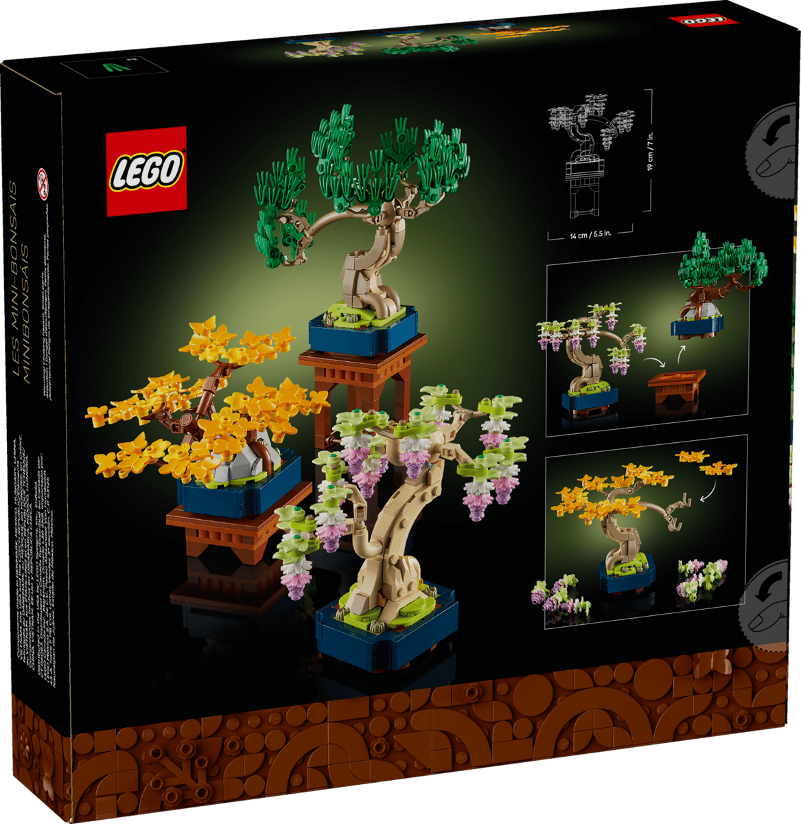 LEGO 10373 Botanicals Mini Bonsai Trees | 709 PCS
