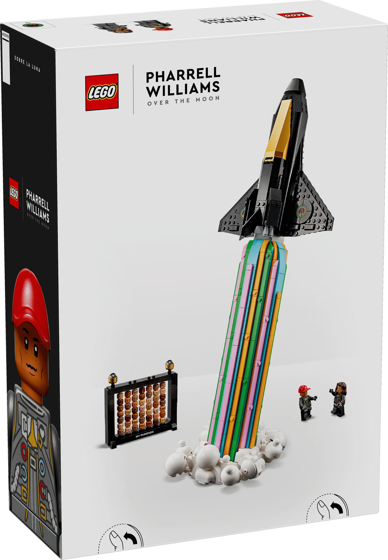 LEGO 10391 Icons Over the Moon with Pharrell Williams | 966 PCS | Retired | Damaged Box
