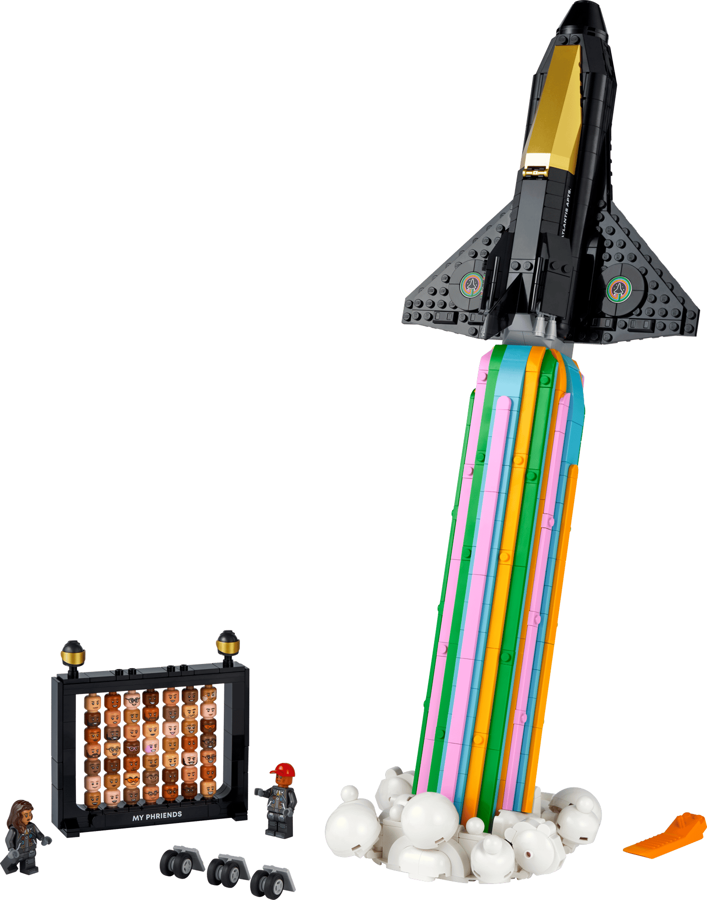 LEGO 10391 Icons Over the Moon with Pharrell Williams | 966 PCS | Retired | Damaged Box