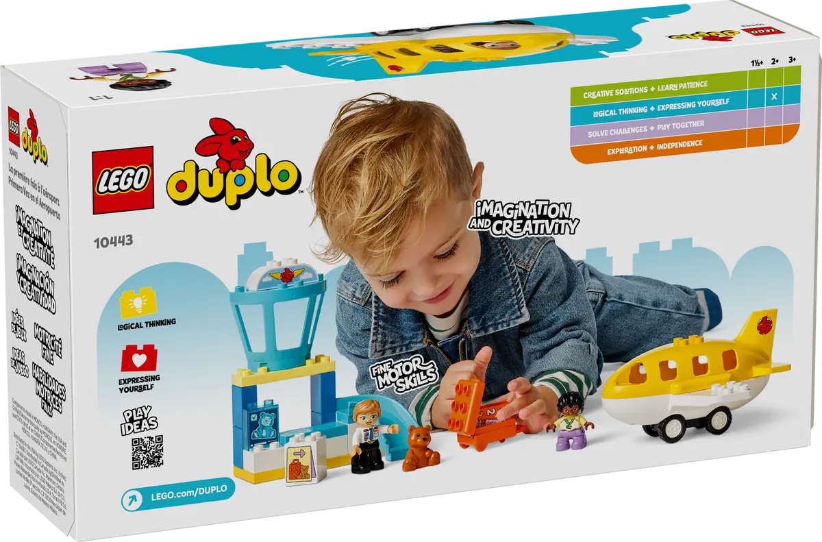 LEGO 10443 Duplo First Time at the Airport | 23 PCS