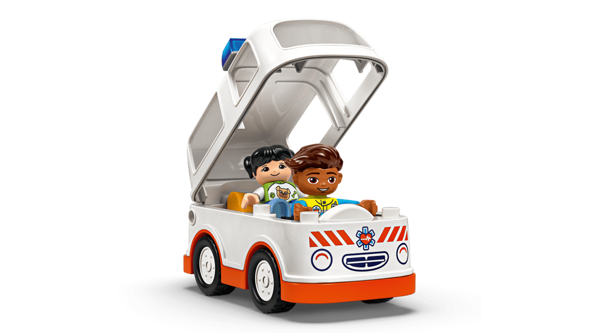 LEGO 10447 Duplo Ambulance & Driver | 19 PCS