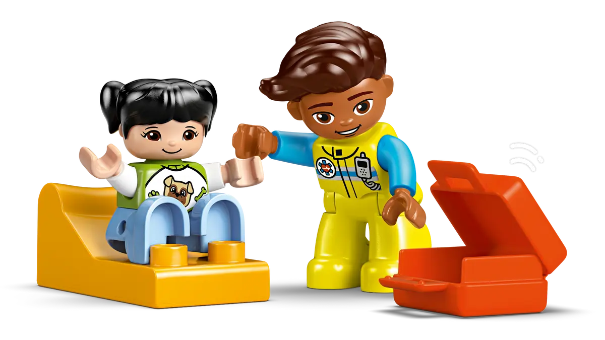 LEGO 10447 Duplo Ambulance & Driver | 19 PCS