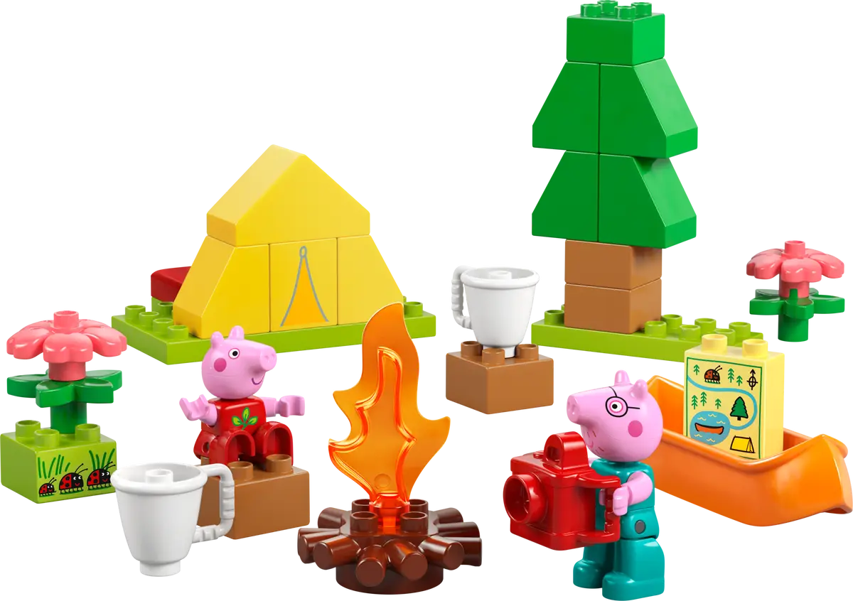 LEGO 10452 Peppa Pig Camping Trip | 32 PCS
